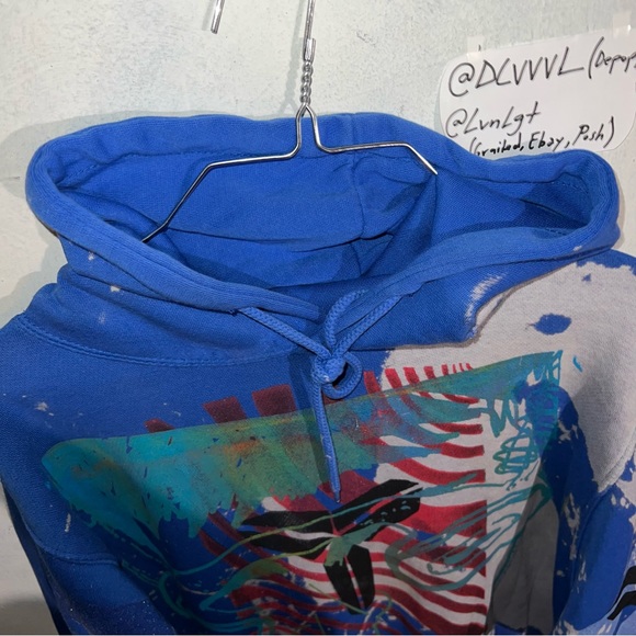 (1 of 1) [One Off Custom] AOP Goggle Face Acidwash Wash Sheeth Kobe Pullover - Picture 3 of 8